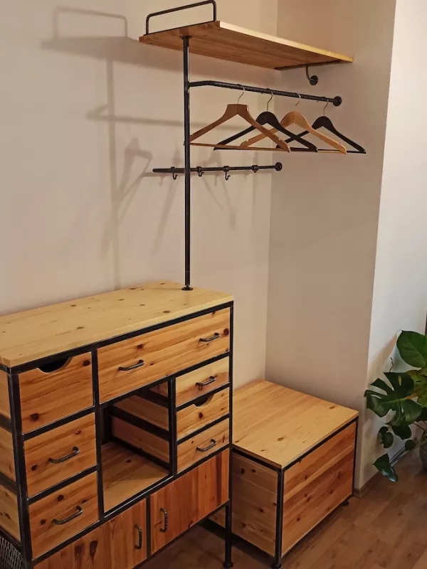 Garderobe Industrialstyle